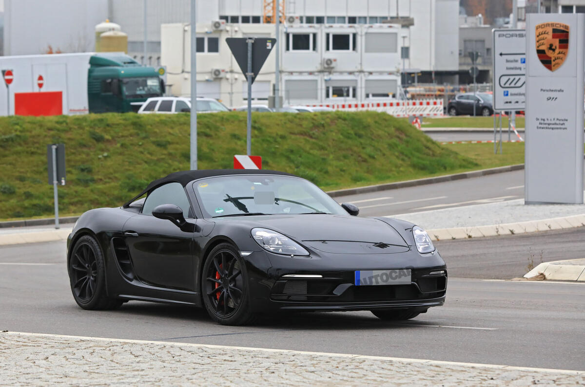 Porsche 718 Boxster Spyder to use 911 GT3 flat six