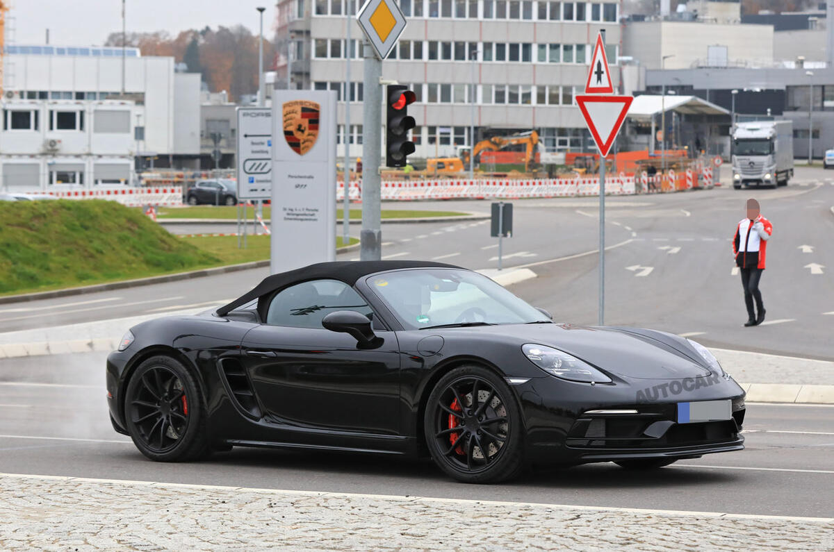 Porsche 718 Boxster Spyder to use 911 GT3 flat six
