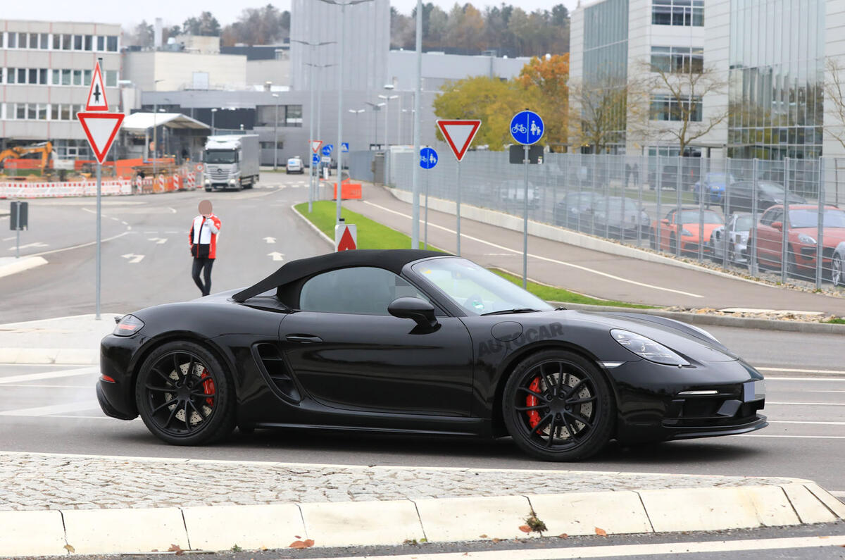 Porsche 718 Boxster Spyder to use 911 GT3 flat six