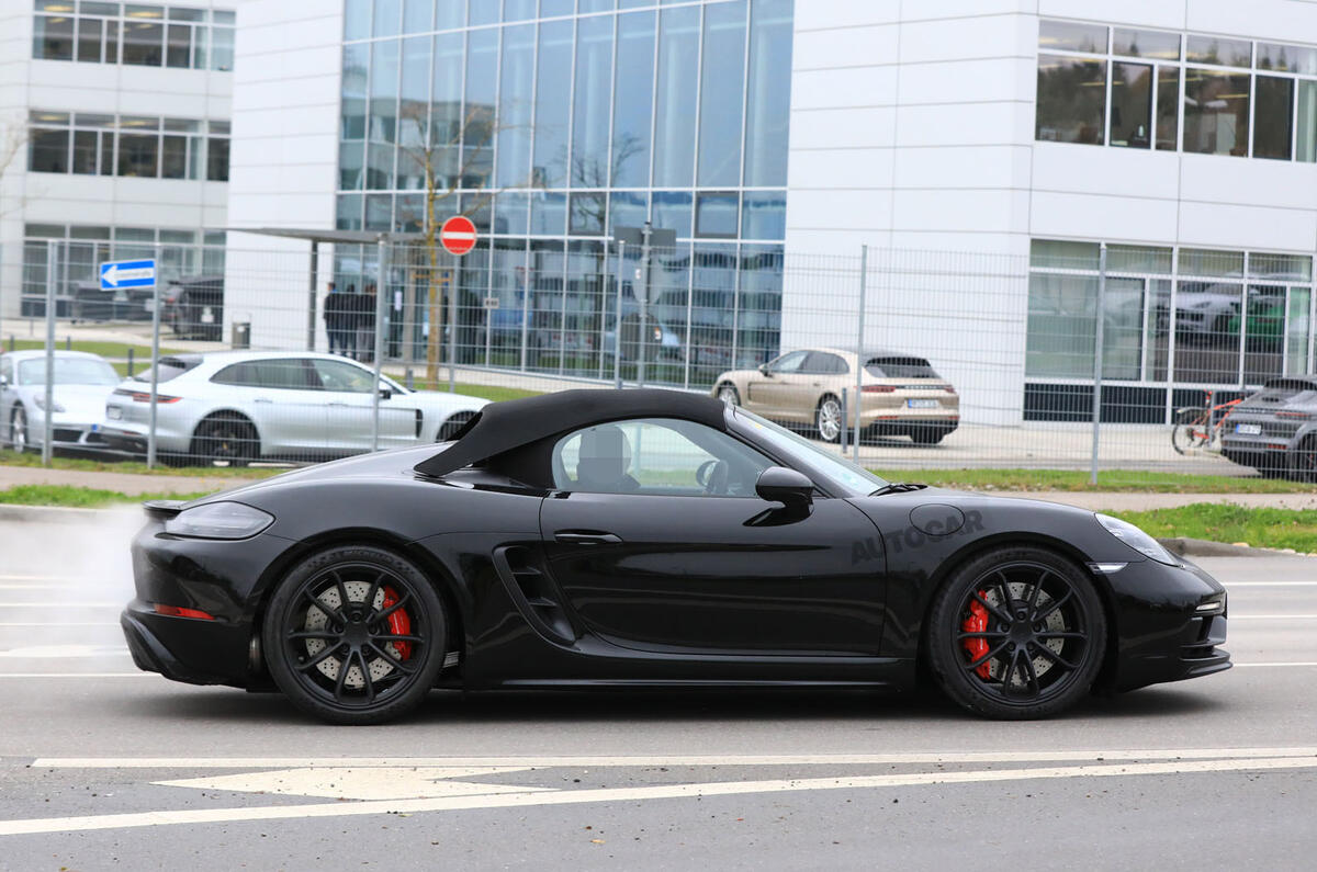 Porsche 718 Boxster Spyder to use 911 GT3 flat six