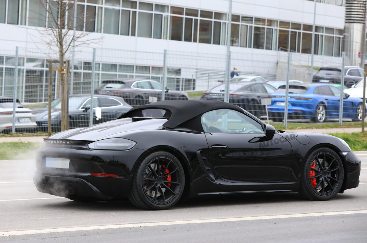 Porsche 718 Boxster Spyder to use 911 GT3 flat six