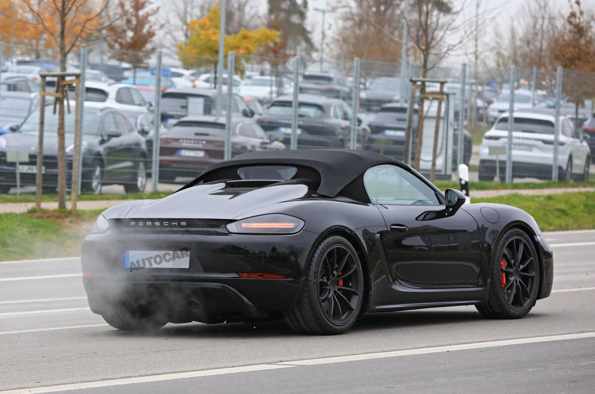 Porsche 718 Boxster Spyder to use 911 GT3 flat six