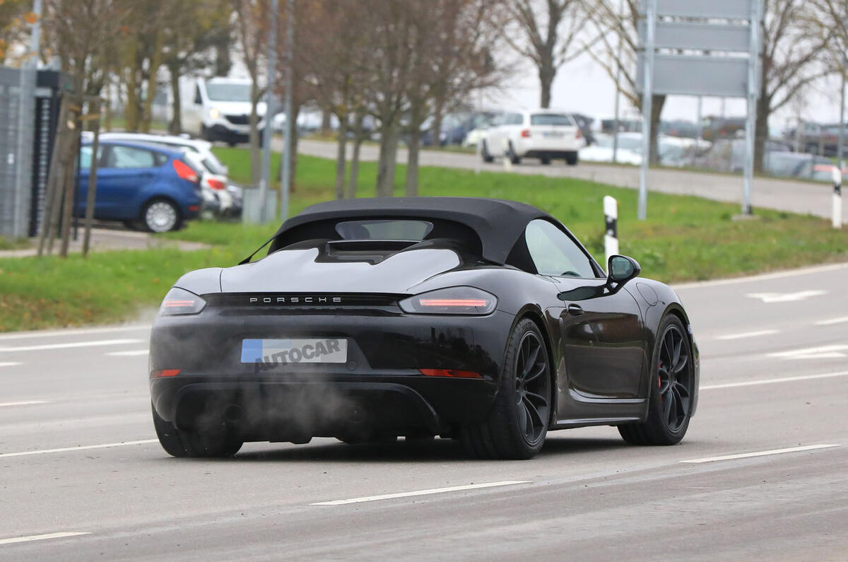 Porsche 718 Boxster Spyder to use 911 GT3 flat six