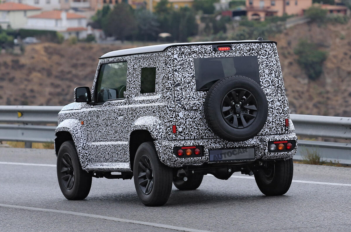Next Suzuki Jimny spotted testing in run-up to Tokyo reveal