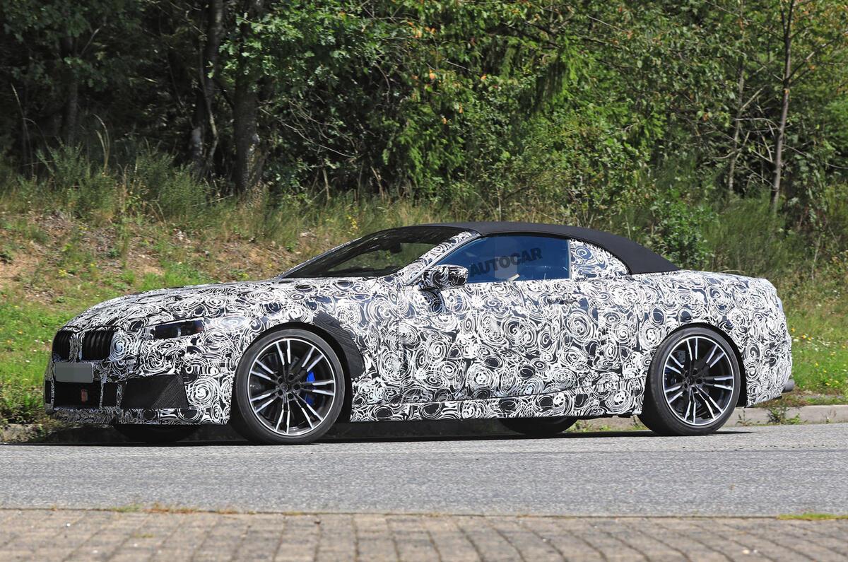 BMW M8 - new pics of M8 Convertible | Autocar