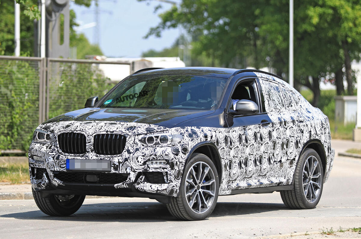 BMW X4 spotted in hot M40i form ahead of 2018 launch