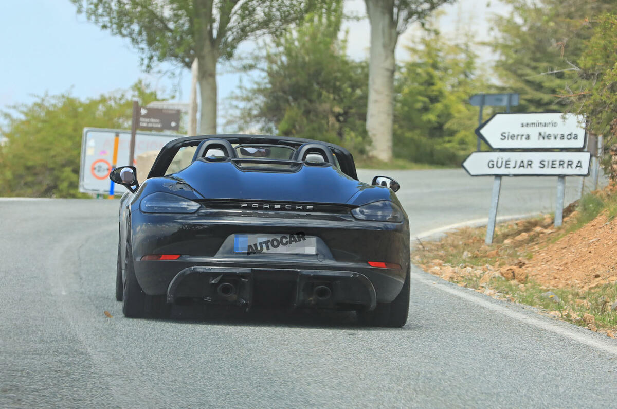 Porsche 718 Boxster Spyder