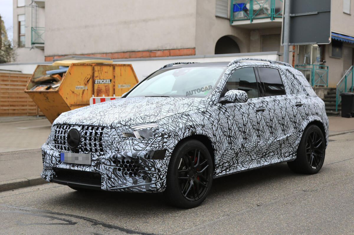 2018 Mercedes-Benz GLE: new pictures of 603bhp GLE 63