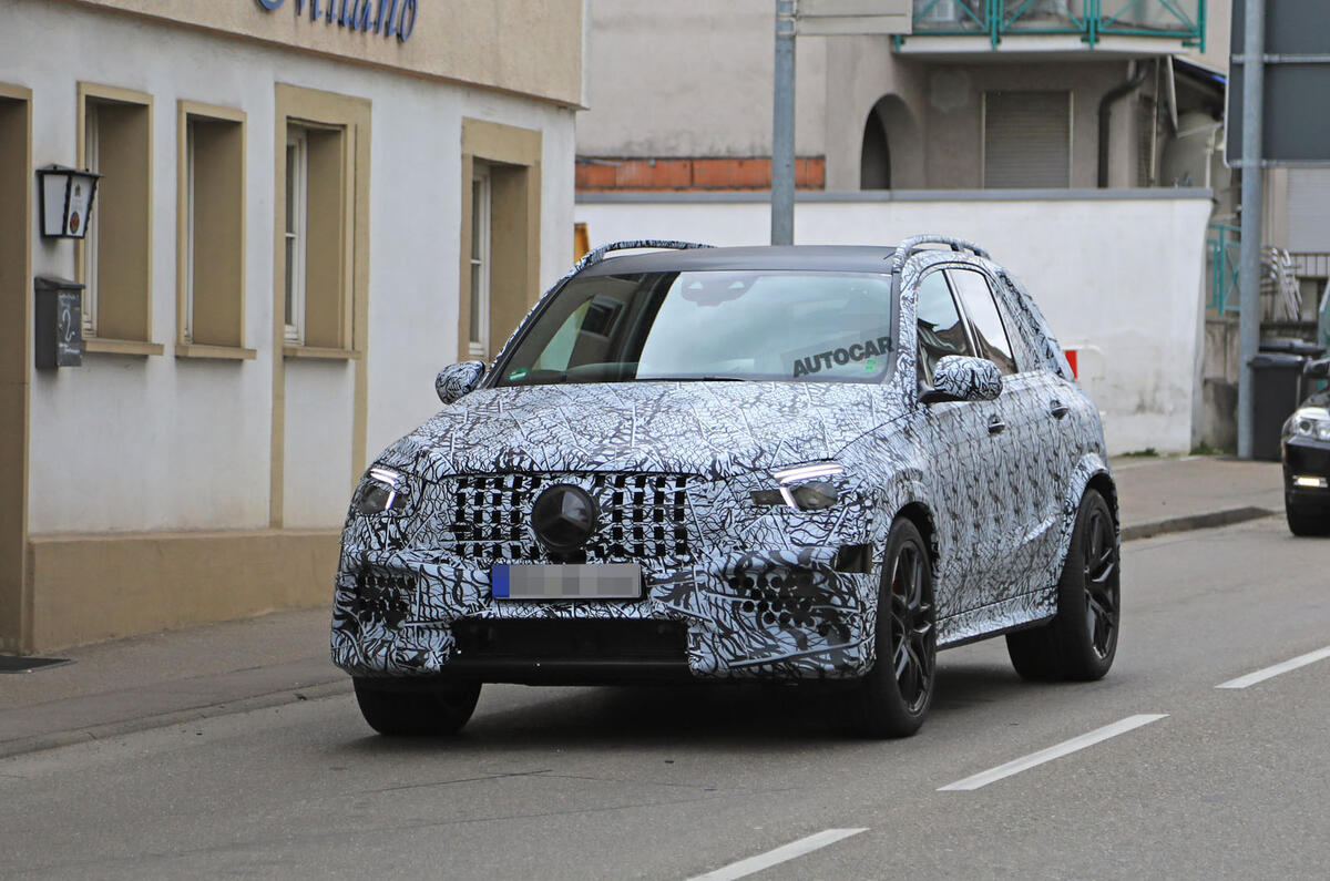 2018 Mercedes-Benz GLE: new pictures of 603bhp GLE 63