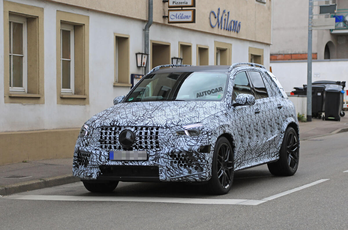 2018 Mercedes-Benz GLE: new pictures of 603bhp GLE 63