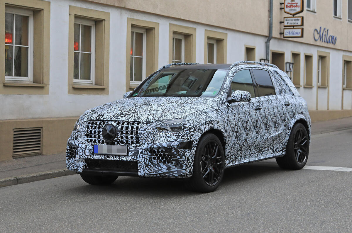 2018 Mercedes-Benz GLE: new pictures of 603bhp GLE 63