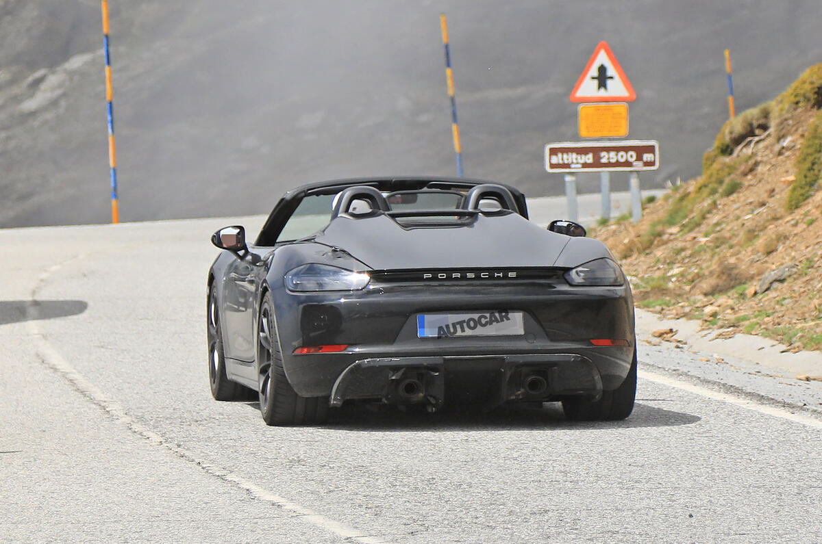 Porsche 718 Boxster Spyder
