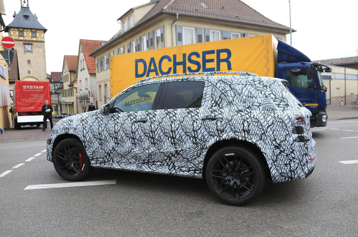 2018 Mercedes-Benz GLE: new pictures of 603bhp GLE 63