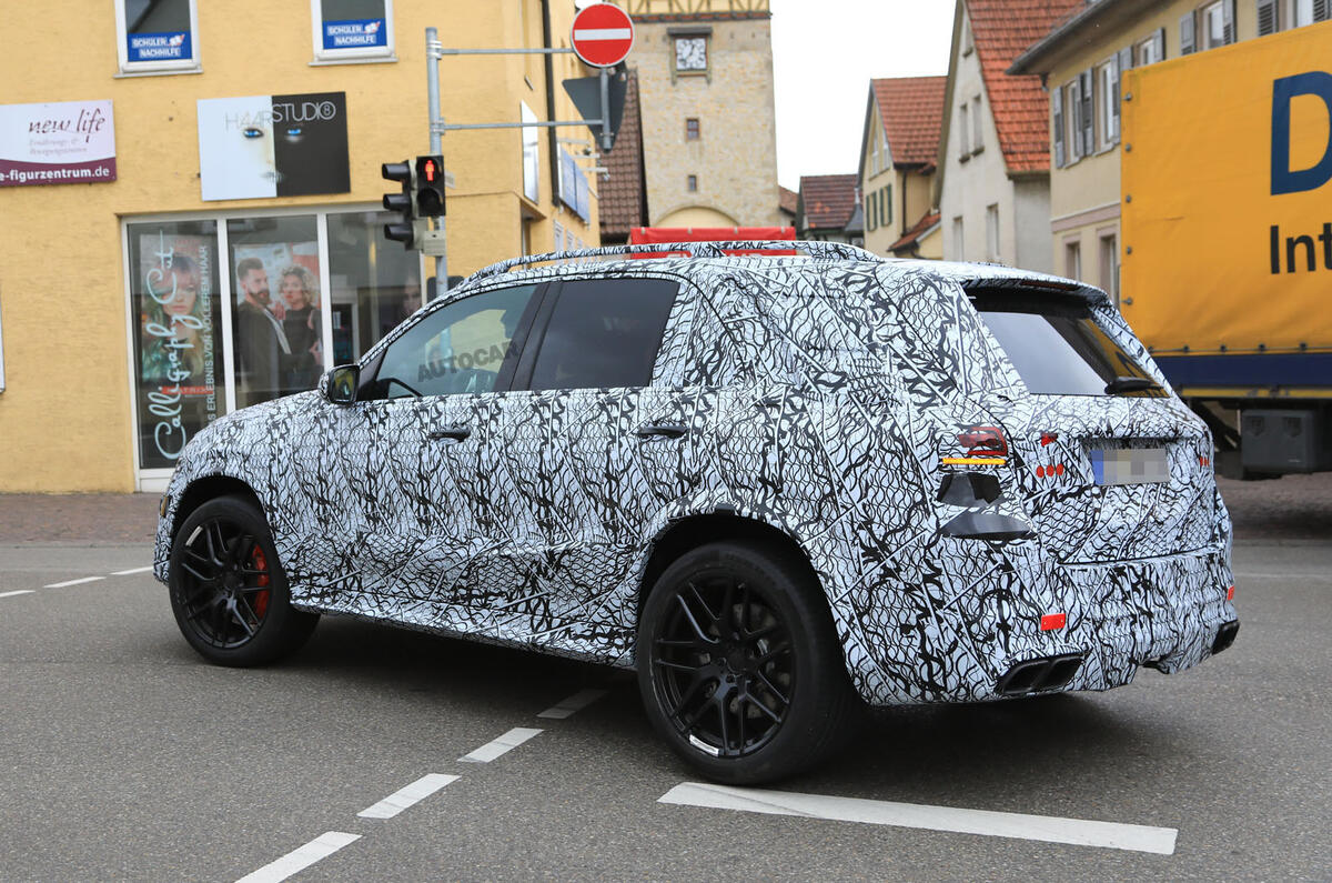 2018 Mercedes-Benz GLE: new pictures of 603bhp GLE 63