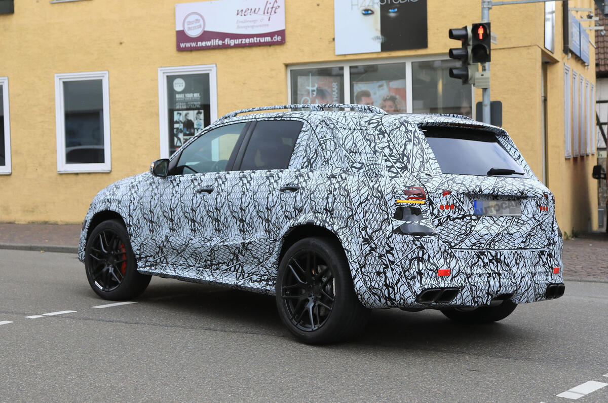 2018 Mercedes-Benz GLE: new pictures of 603bhp GLE 63