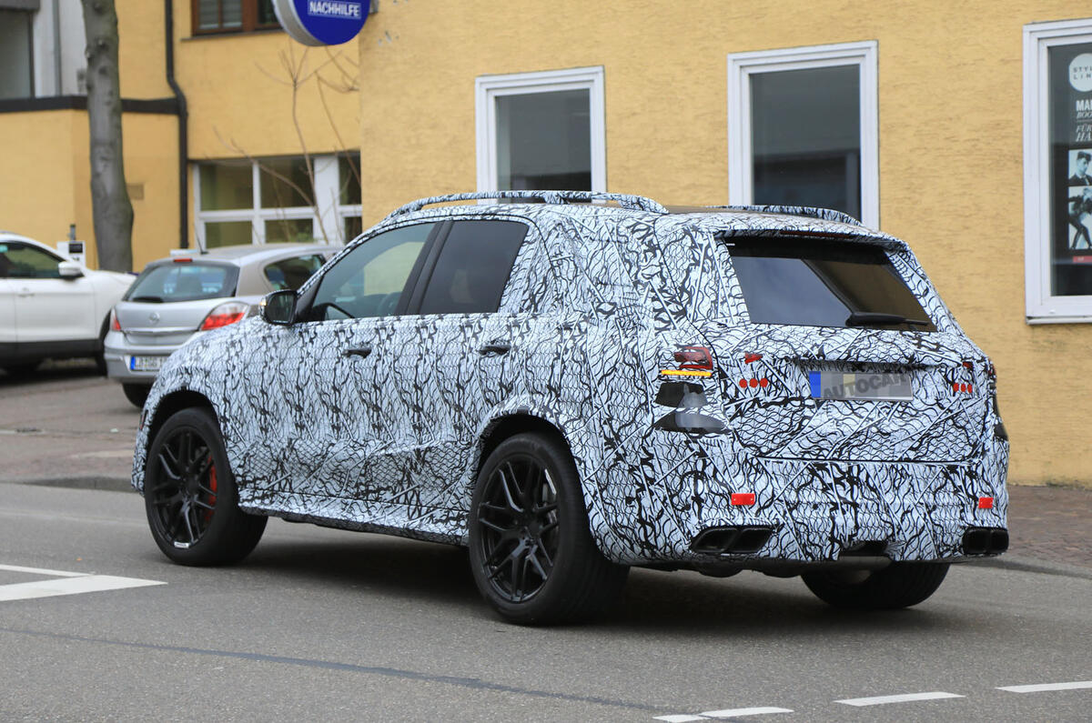 2018 Mercedes-Benz GLE: new pictures of 603bhp GLE 63