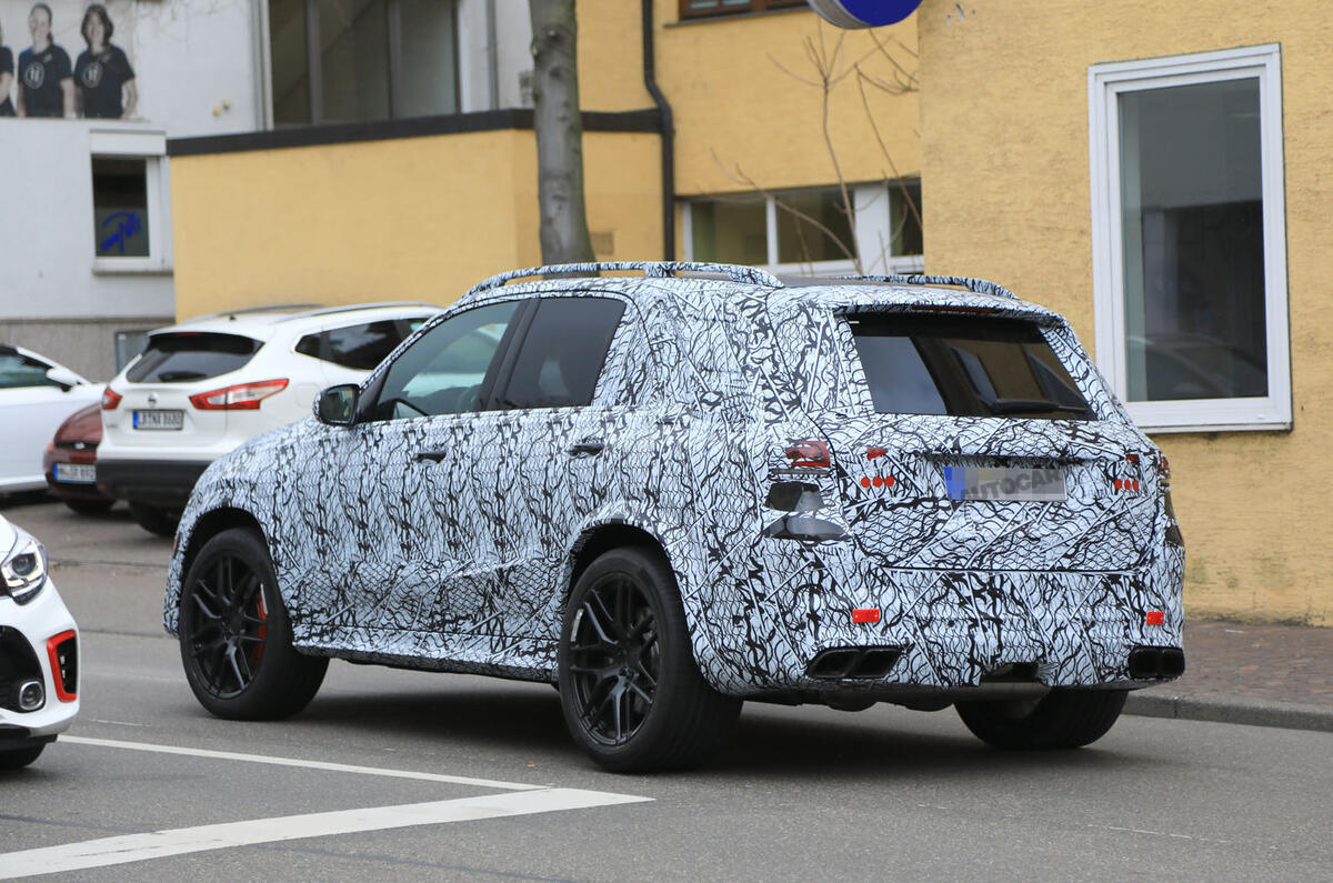 2018 Mercedes-Benz GLE: new pictures of 603bhp GLE 63