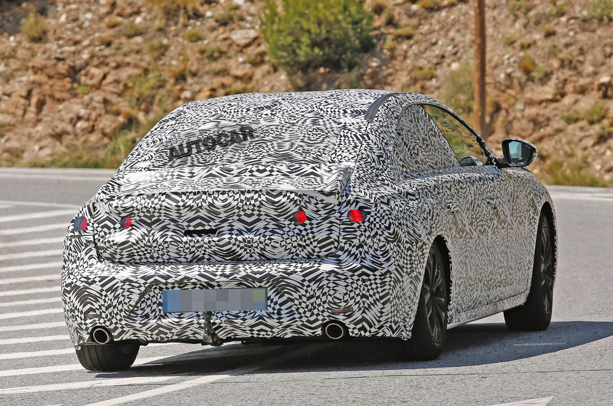 Next Peugeot 508 to get fastback rear and second-gen i-Cockpit