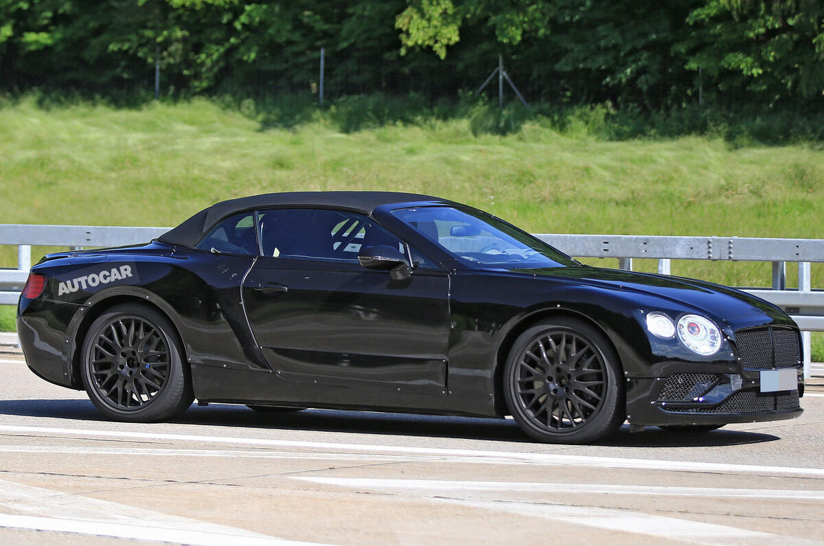 Third-gen Bentley Continental GT spied testing - Will ride on VAG's new ...