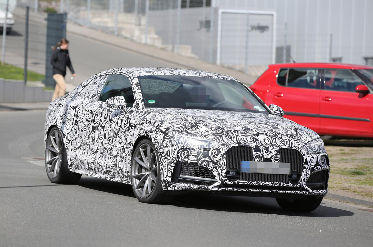 2017 Audi RS5 test mule
