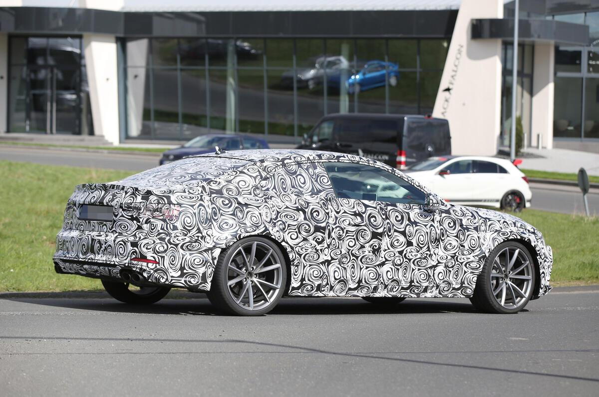 2017 Audi RS5 test mule