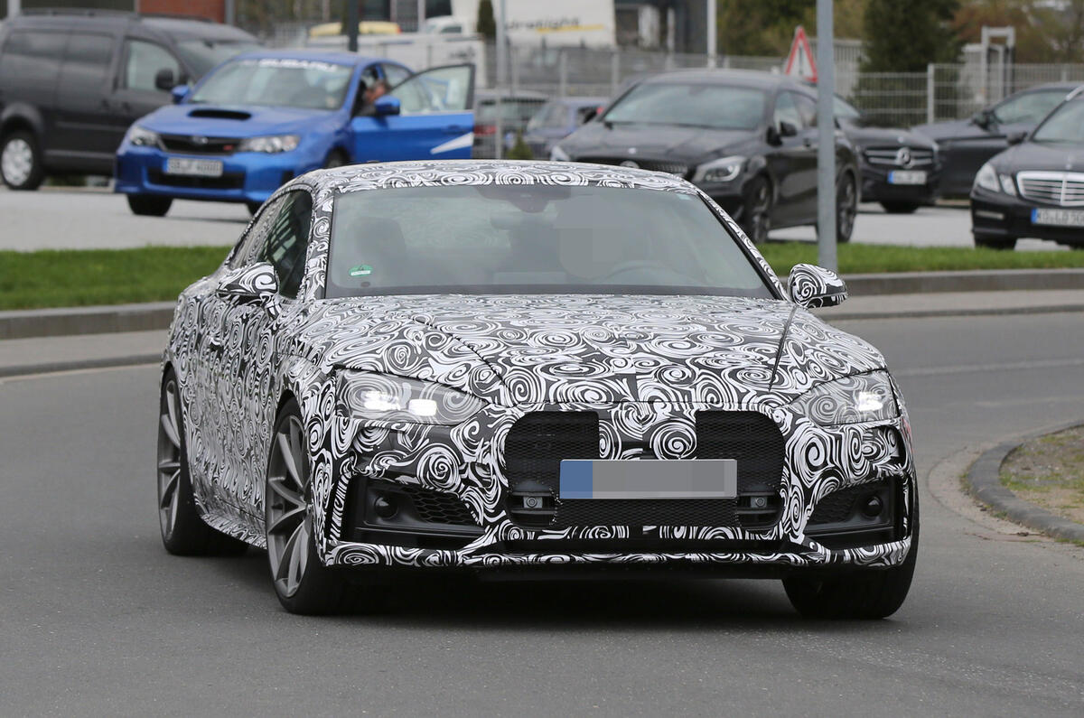 2017 Audi RS5 test mule
