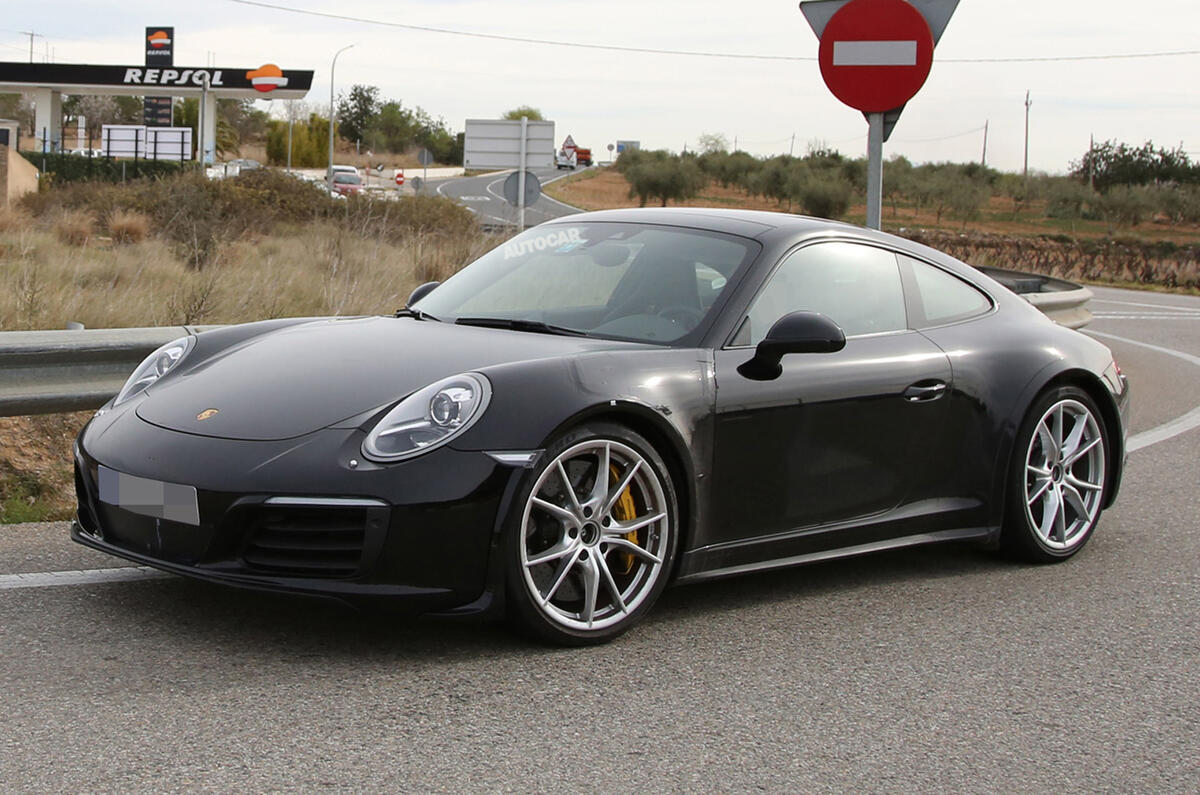 Next Porsche 911 spotted testing at Nürburgring