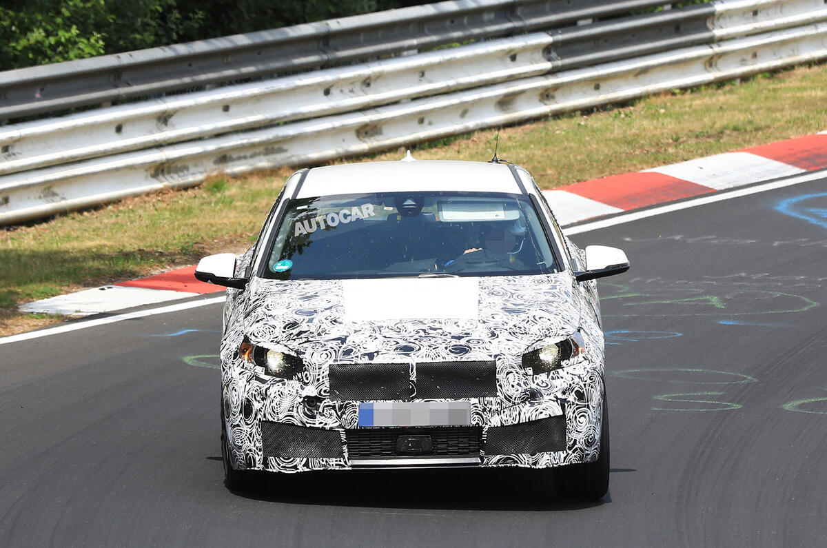 Hot BMW 1 Series tests at the Nürburgring