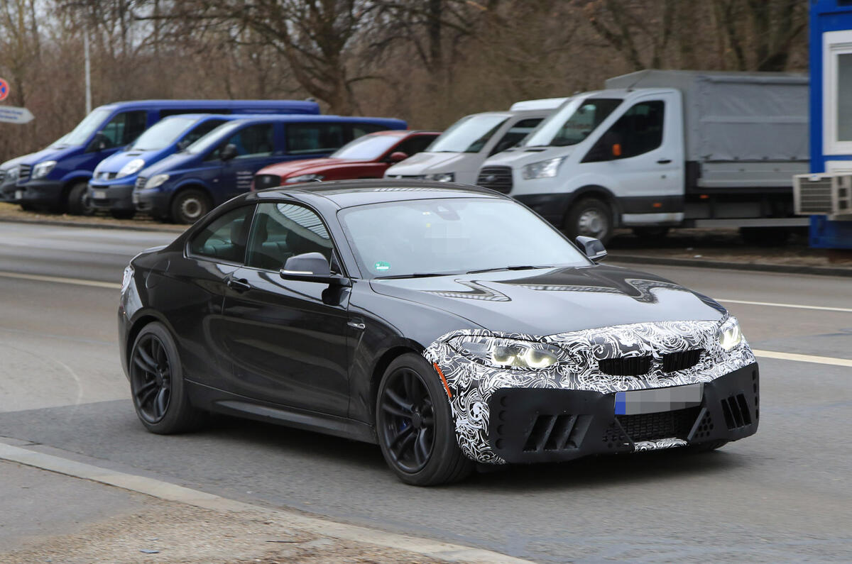 Facelifted BMW M2 front