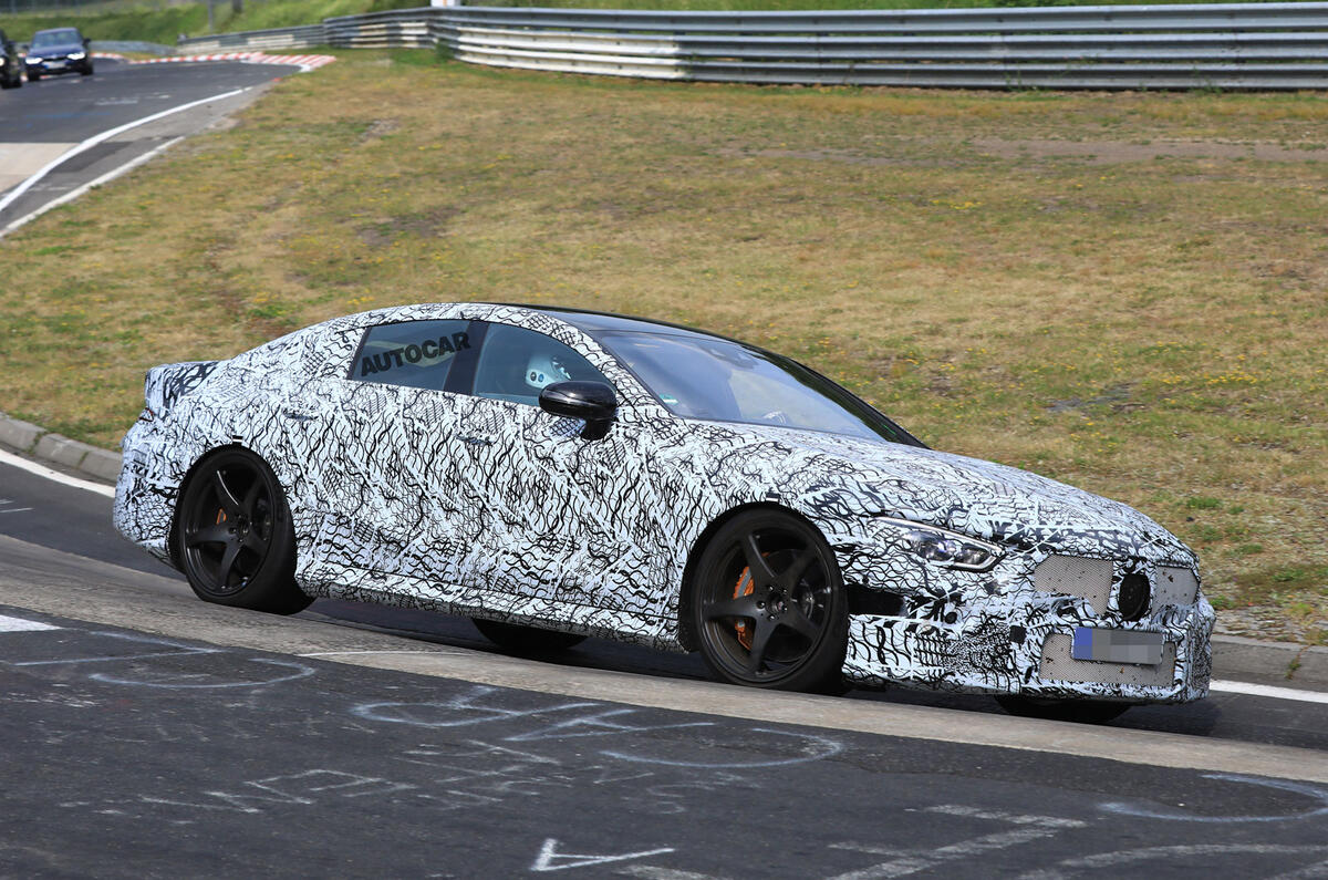 Mercedes-AMG GT four-door - 600bhp Panamera rival tests at NurburgringMercedes-AMG GT four-door - 600bhp Panamera rival tests at Nurburgring