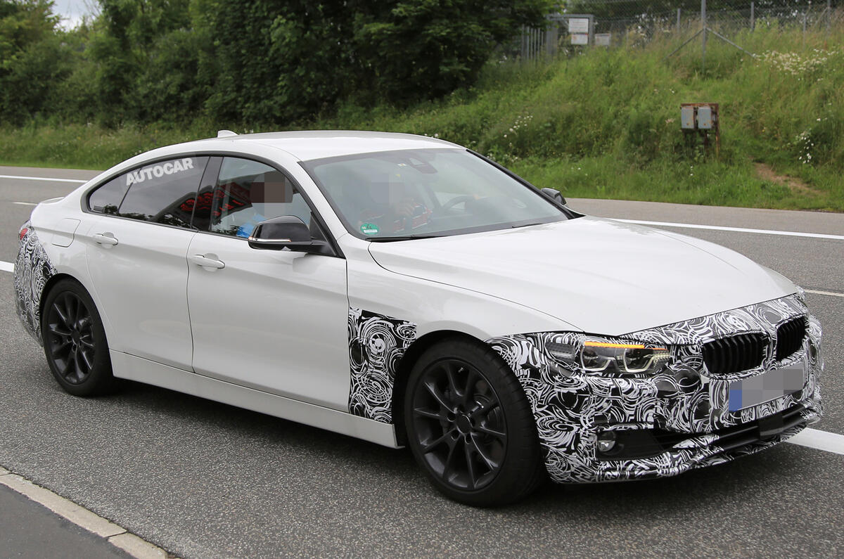 2017 BMW 4 Series Gran Coupé facelift spotted | Autocar