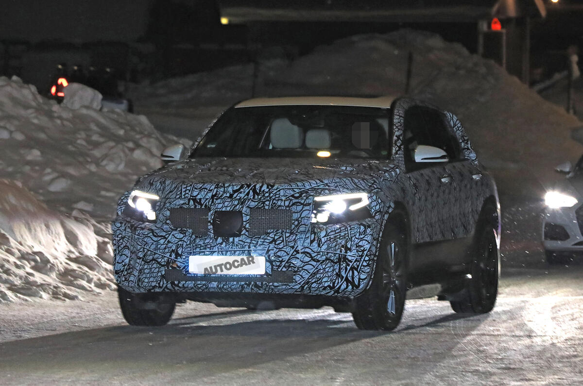 Mercedes EQ C: first pictures of future all-electric Model X rival