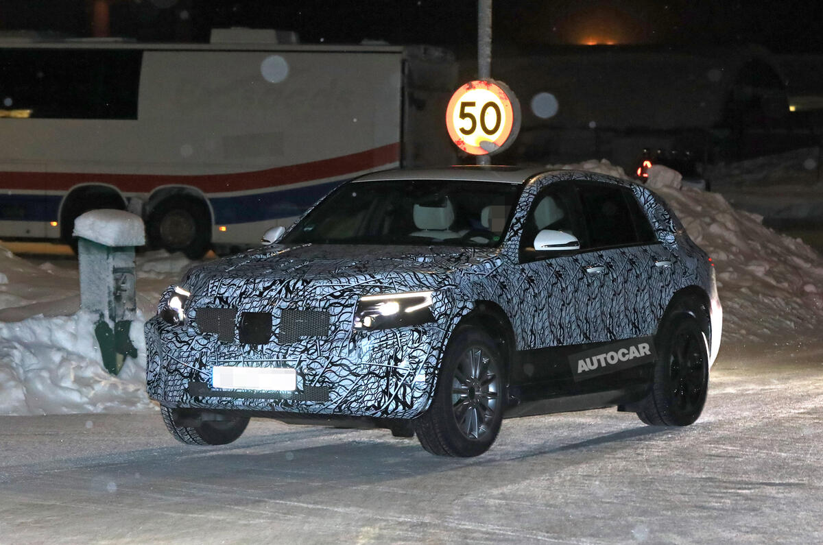 Mercedes EQ C: first pictures of future all-electric Model X rival