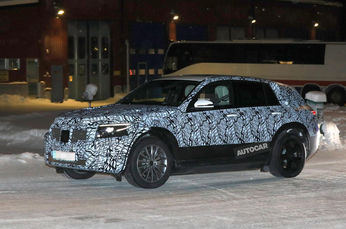 Mercedes EQ C: first pictures of future all-electric Model X rival