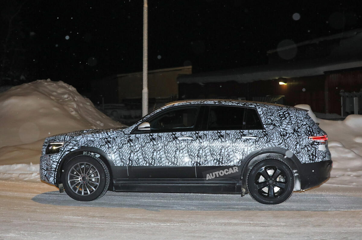 Mercedes EQ C: first pictures of future all-electric Model X rival