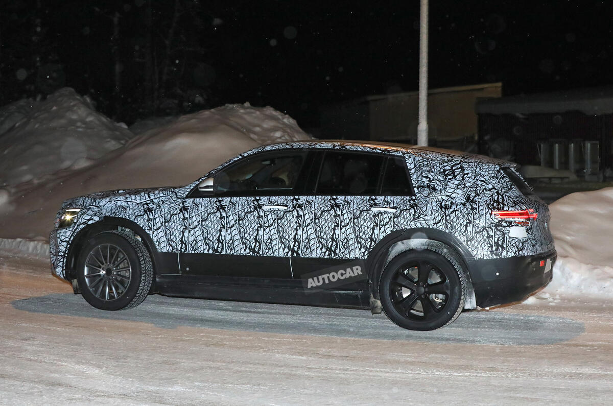 Mercedes EQ C: first pictures of future all-electric Model X rival
