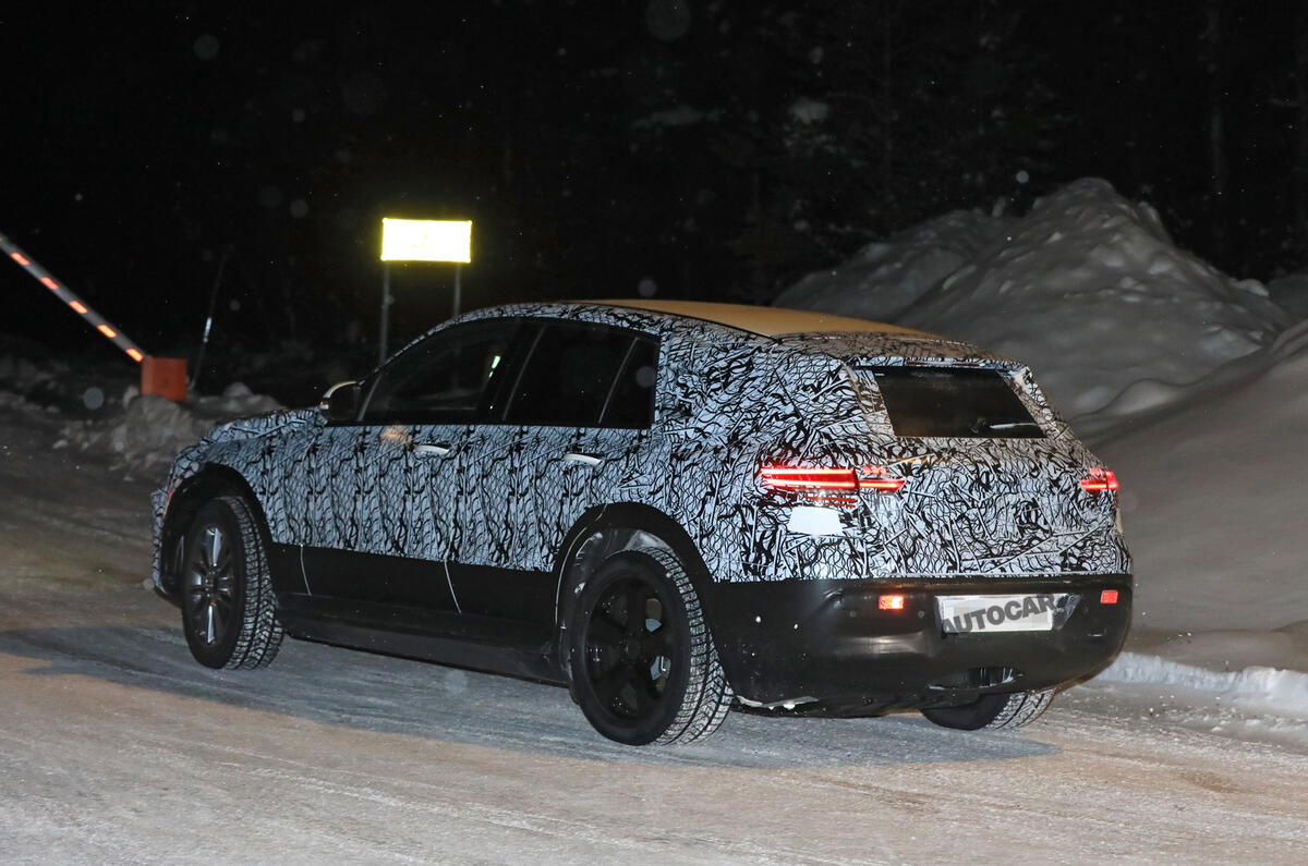 Mercedes EQ C: first pictures of future all-electric Model X rival
