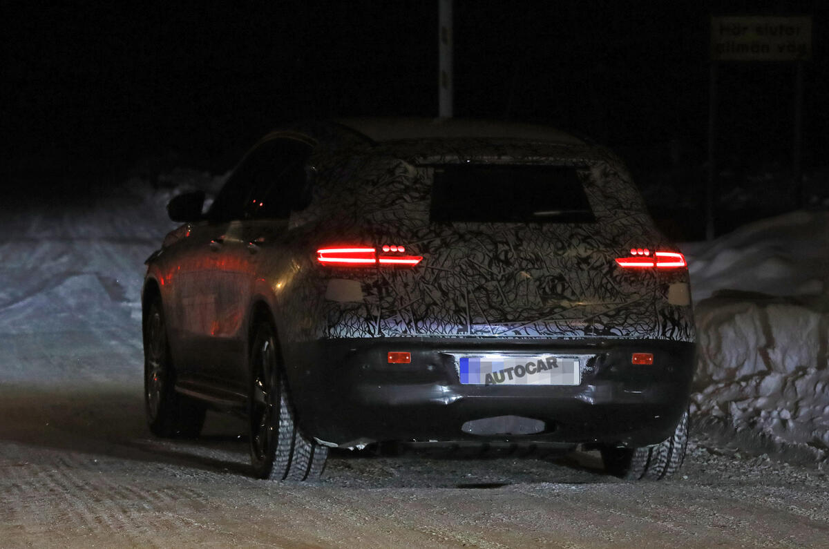 Mercedes EQ C: first pictures of future all-electric Model X rival