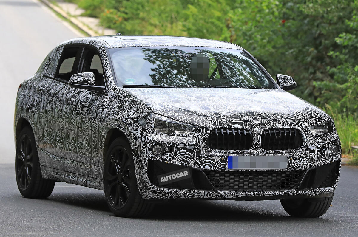 BMW X2 test shots show concept looks to remain for production