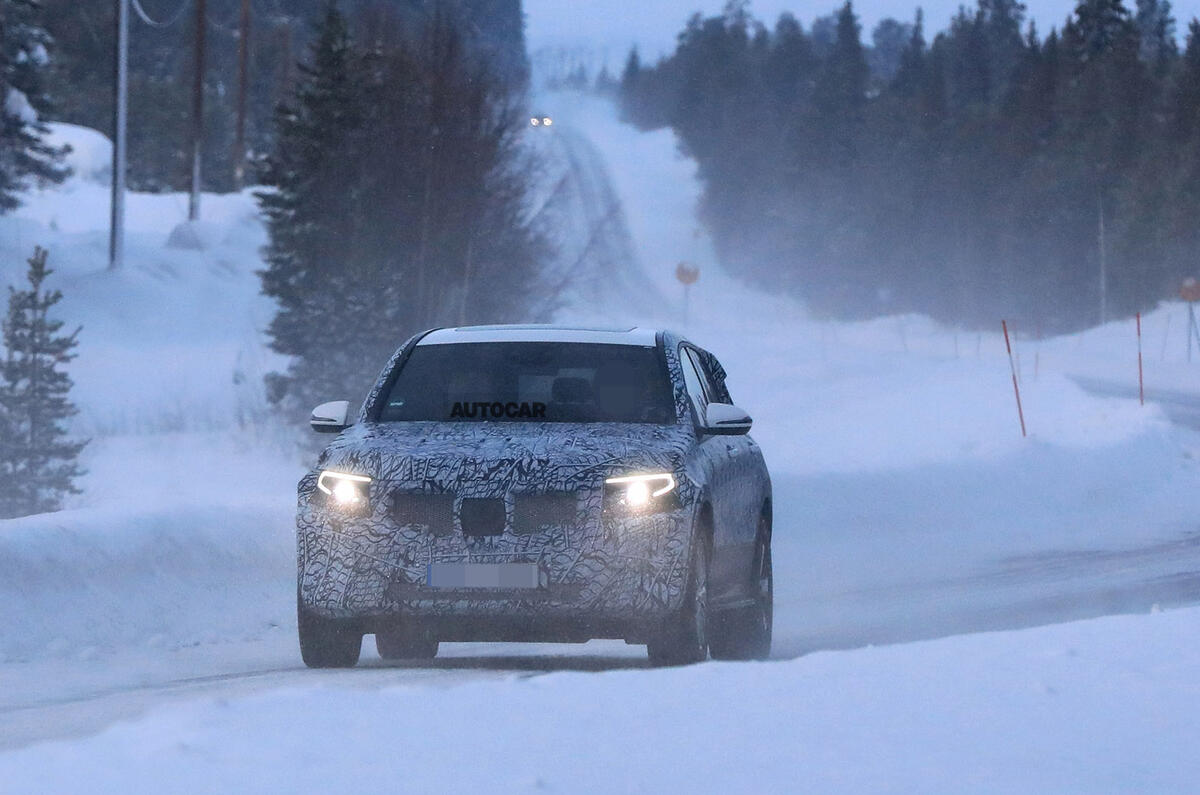 Mercedes EQ C: pictures and video of future all-electric Model X rival