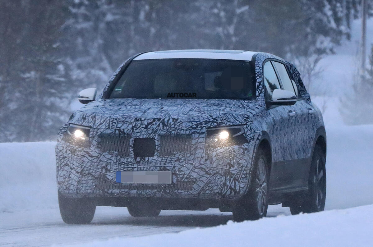 Mercedes EQ C: pictures and video of future all-electric Model X rival