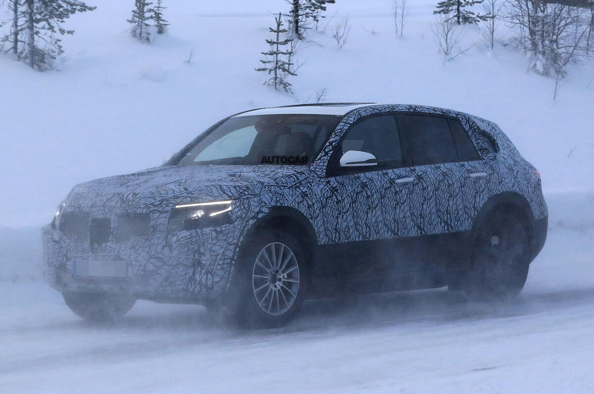 Mercedes EQ C: pictures and video of future all-electric Model X rival