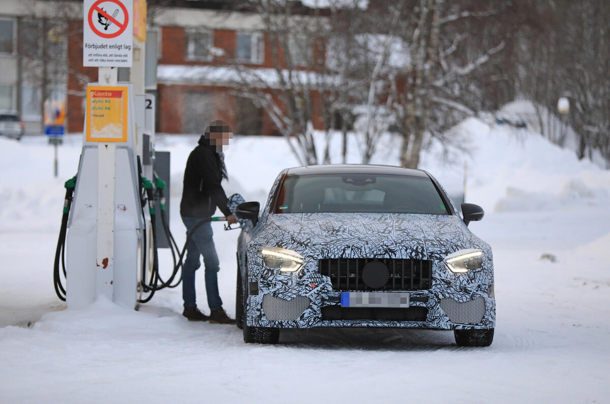 Mercedes-AMG GT four-door: more extreme R variant spotted testing