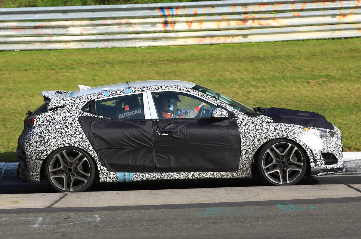 275bhp Hyundai Veloster N: latest sighting reveals interior design