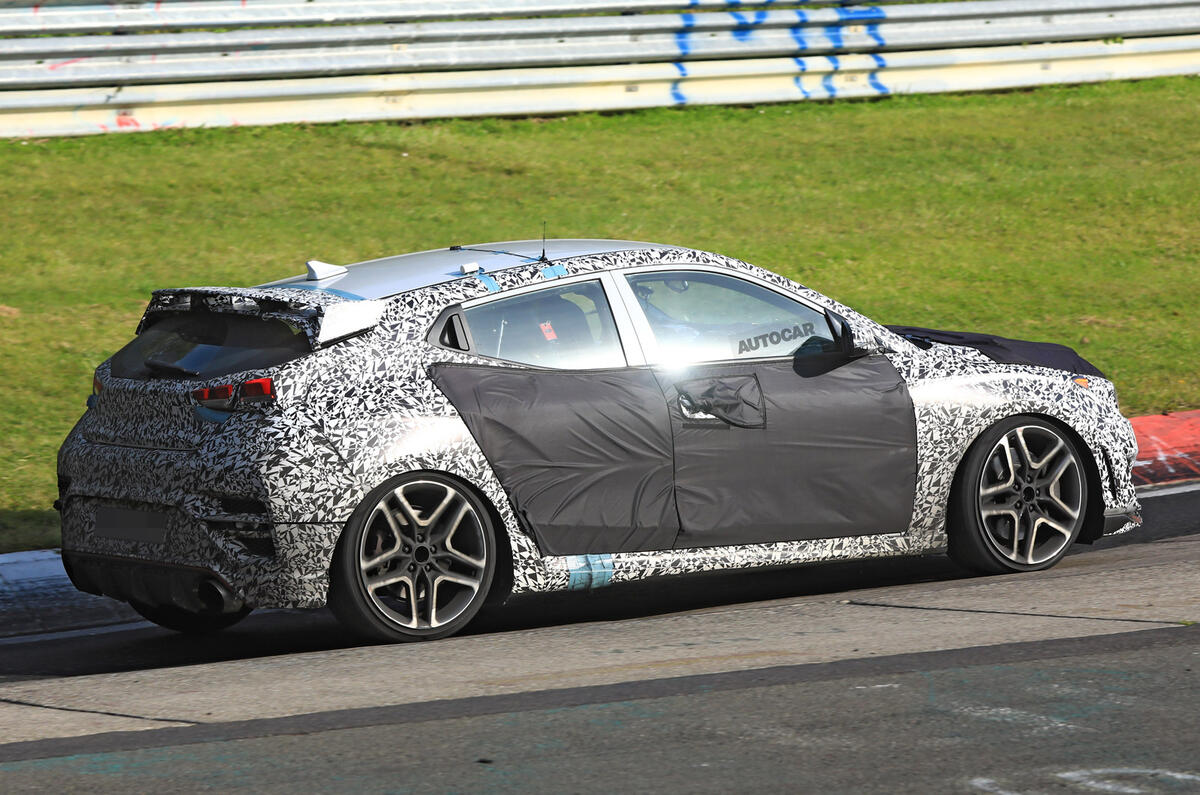 275bhp Hyundai Veloster N: latest sighting reveals interior design