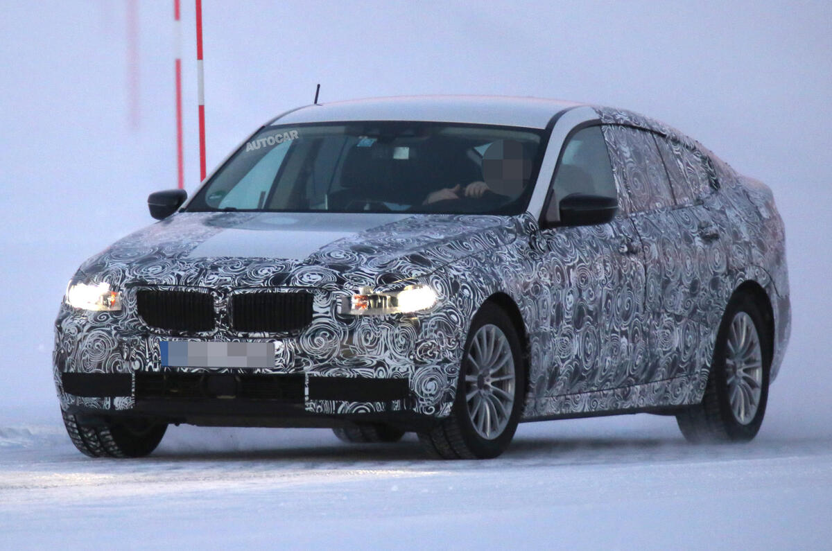 2017 BMW 5 Series GT spy shots