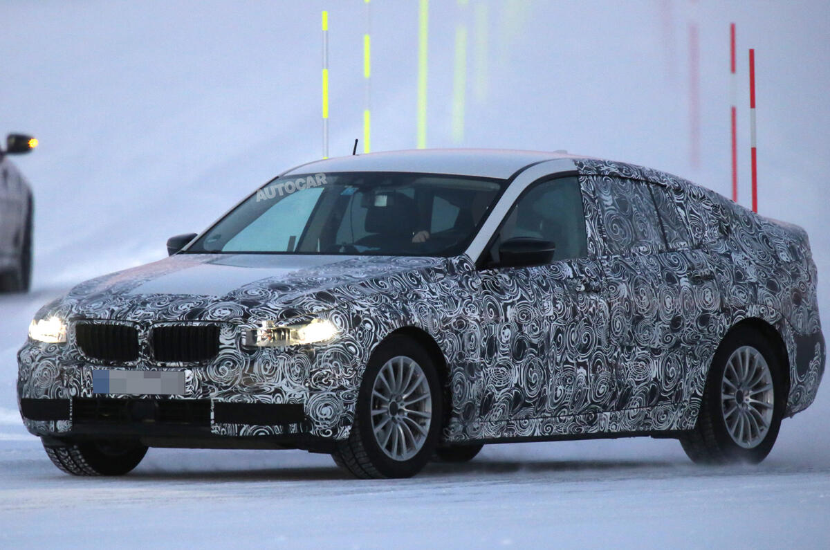 2017 BMW 5 Series GT spy shots