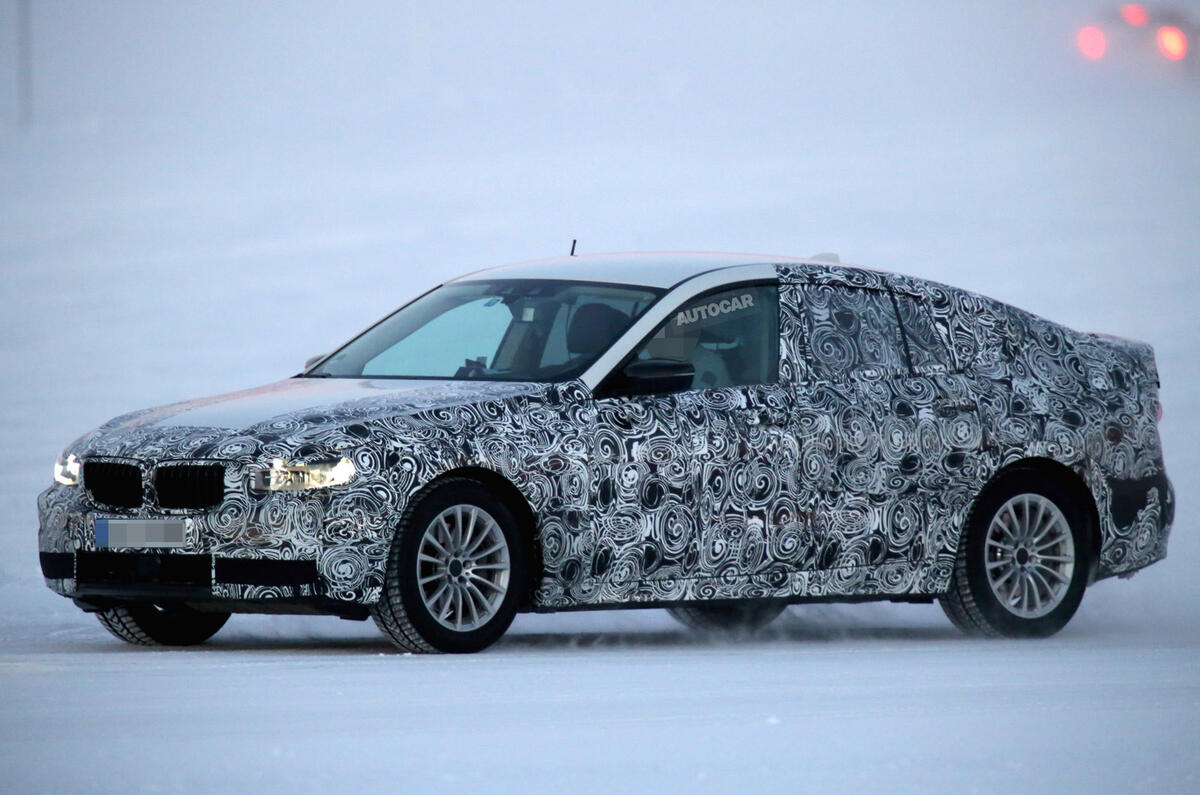 2017 BMW 5 Series GT spy shots