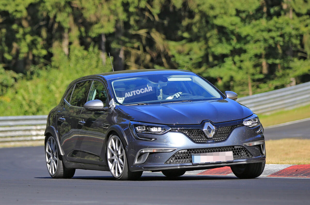 2018 Renault Mégane RS spy shots