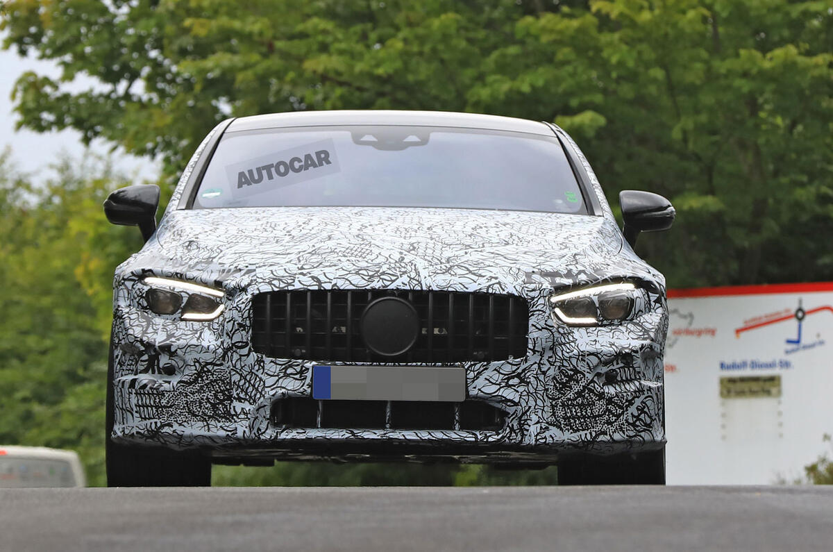 Mercedes-AMG GT four-door - 800bhp hybrid system under development